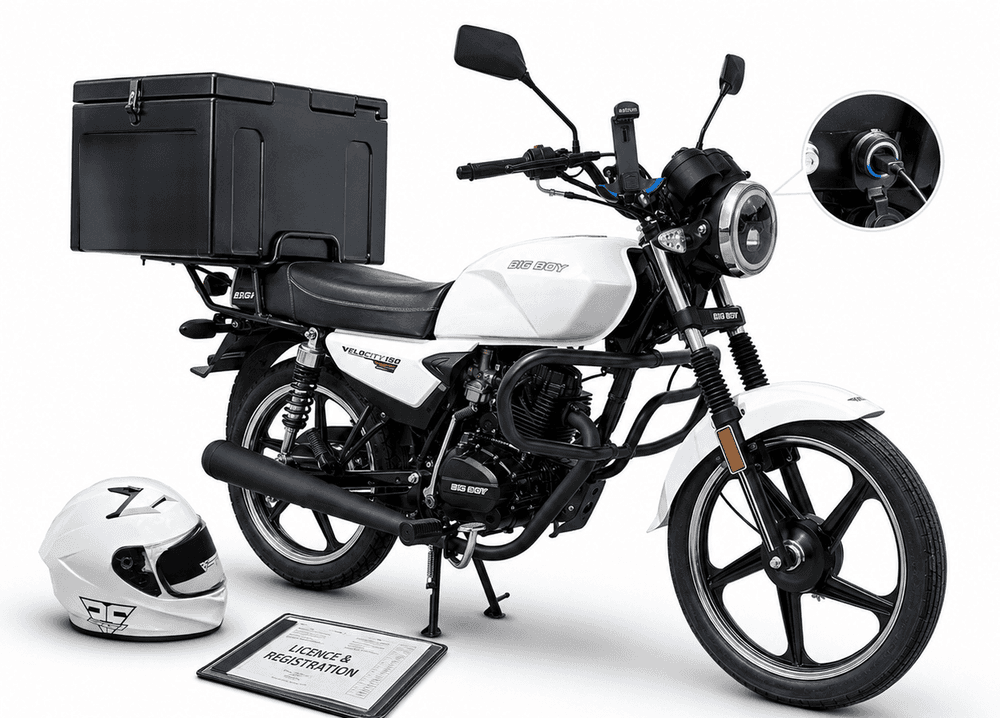 Big Boy Velocity 150 Delivery Package